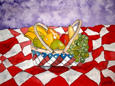 still life painting of fruit 4